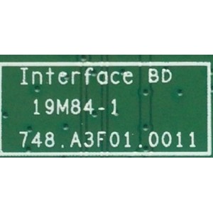 INTERFACE PARA MONITOR DELL / NUMERO PARTE 7ZB.A3F01.0013 / 748.A3F01.0011 / MODELO S2421NX